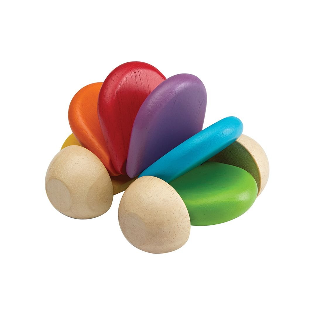 PlanToys Wooden Baby Car Toy - Toby Tiger