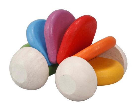 PlanToys Wooden Baby Car Toy - Toby Tiger