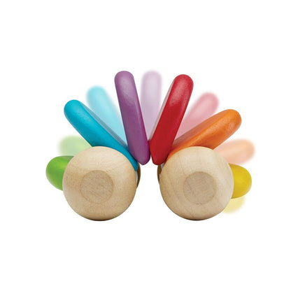 PlanToys Wooden Baby Car Toy - Toby Tiger