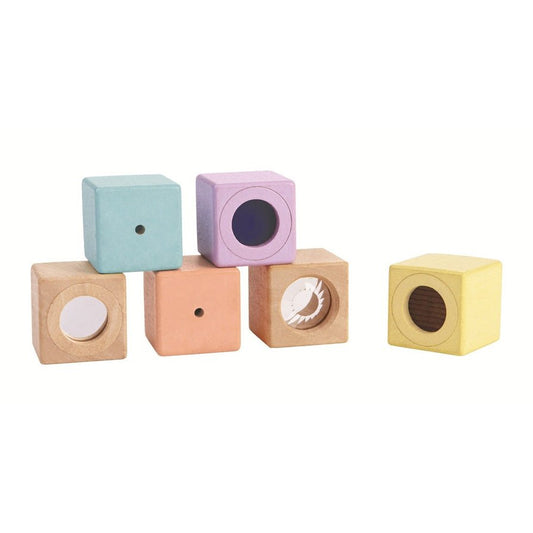 PlanToys Sensory Blocks - Toby Tiger