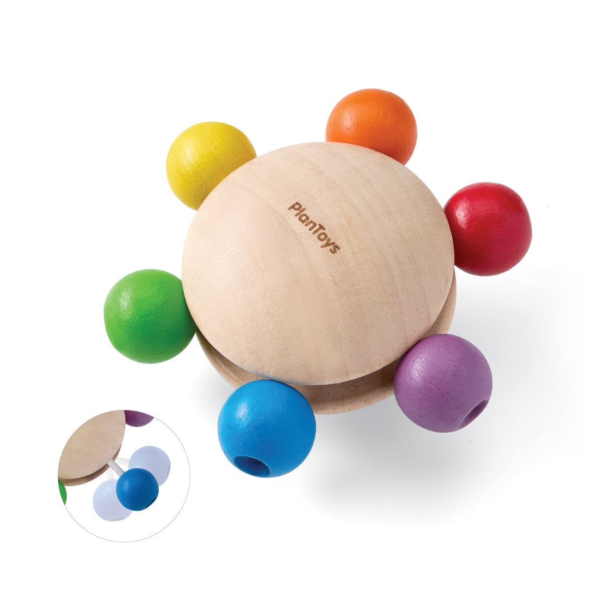 PlanToys Pull & Grasp - Toby Tiger UK