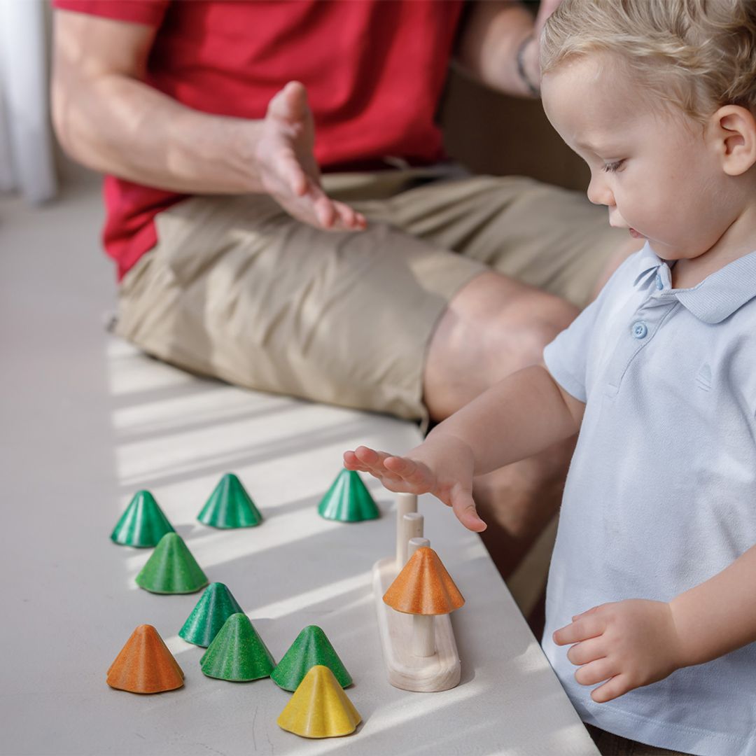 PlanToys Sort & Count Tree - Toby Tiger