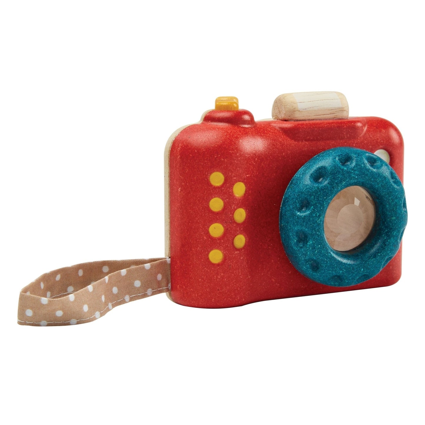 PlanToys My First Camera Wooden Toy - Toby Tiger