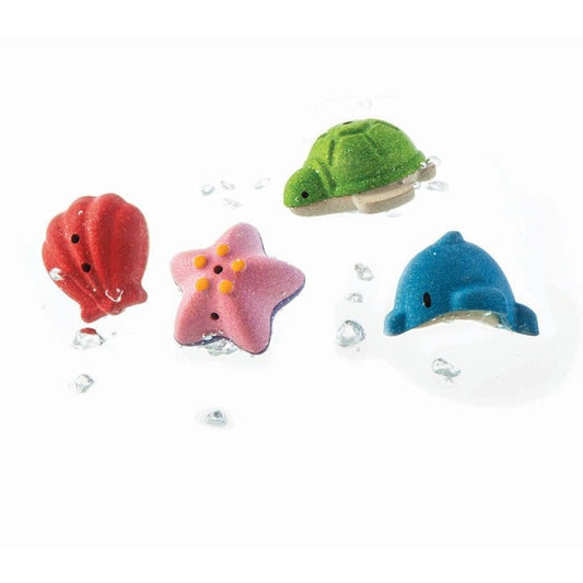 PlanToys Sea Life Bath Set - Toby Tiger