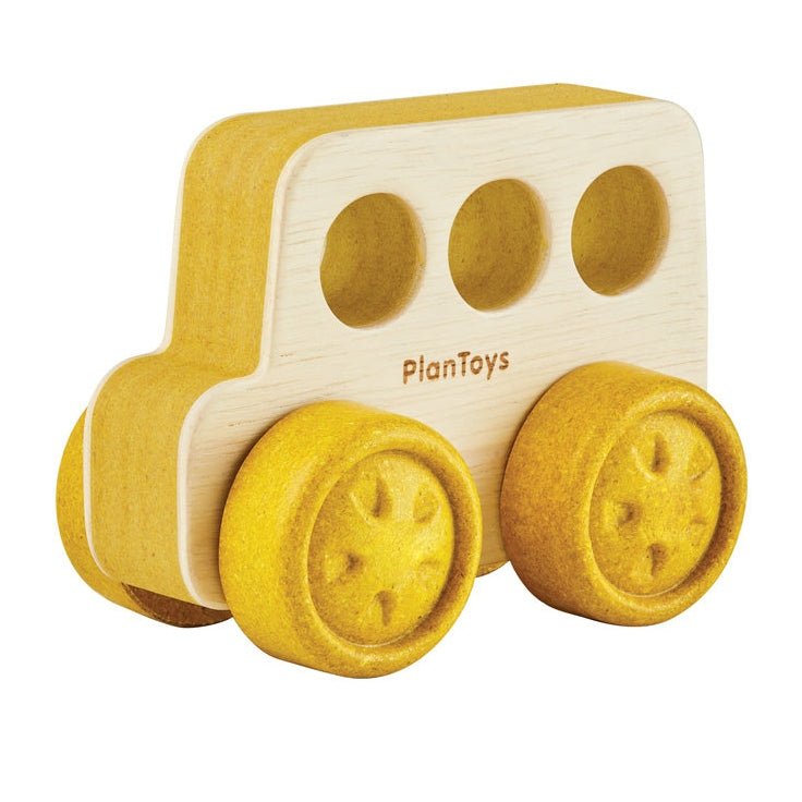 PlanToys Timber Trail Bus - Toby Tiger