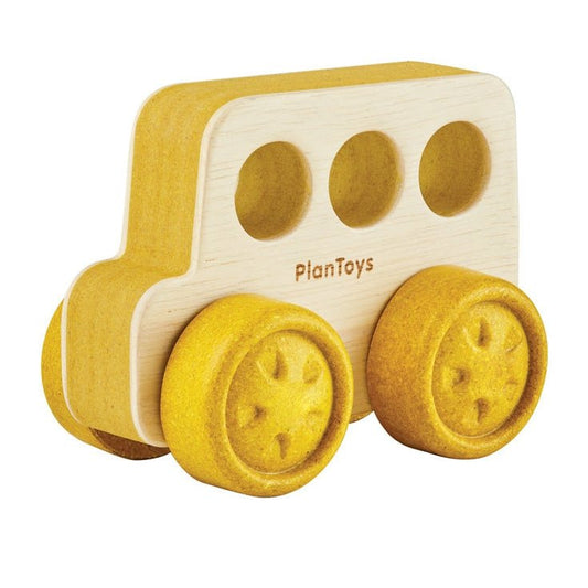 PlanToys Timber Trail Bus - Toby Tiger