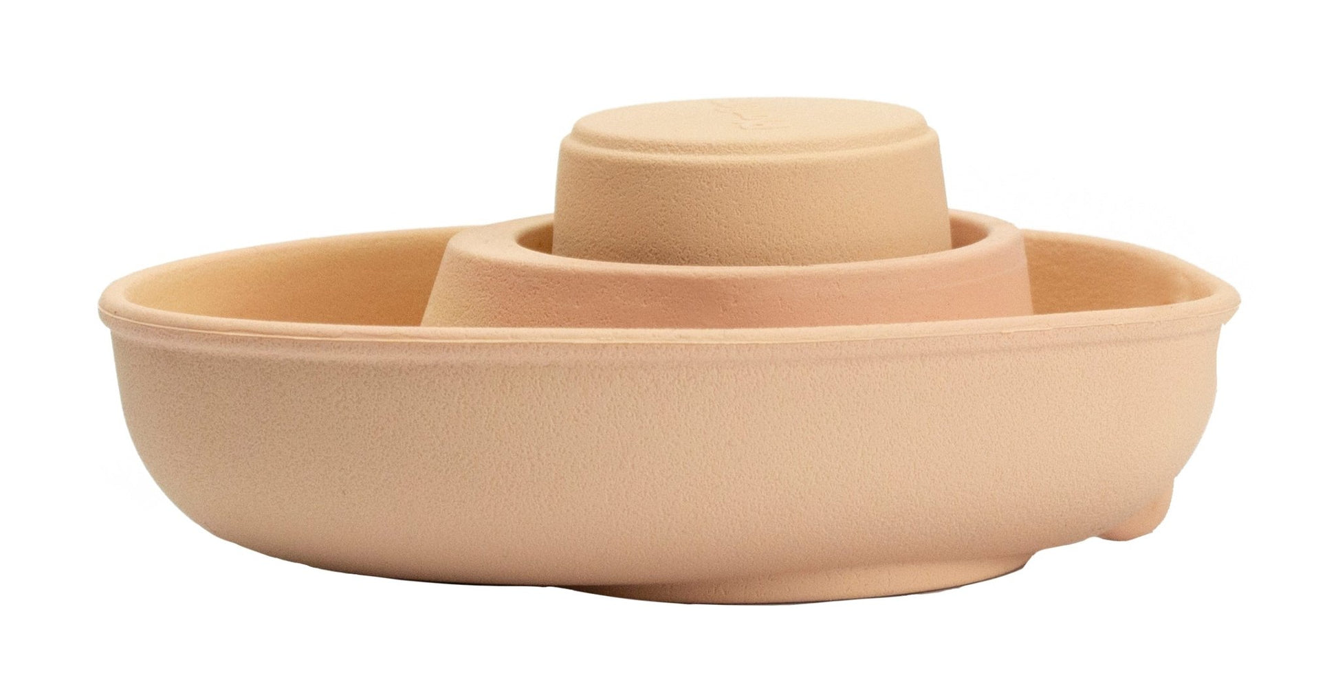 PlanToys Rubber Convertible Boat - Pastel Orange - Toby Tiger