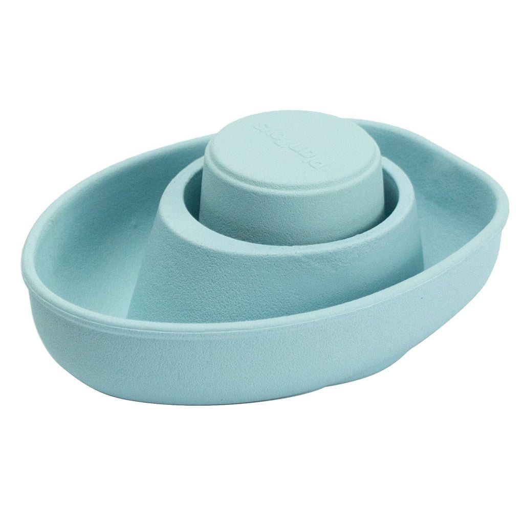 PlanToys Rubber Convertible Boat - Pastel Blue - Toby Tiger