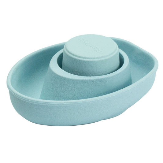 PlanToys Rubber Convertible Boat - Pastel Blue - Toby Tiger
