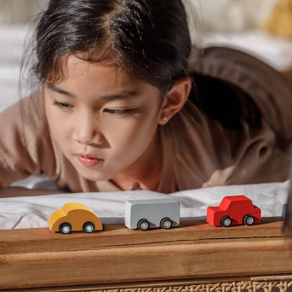 PlanToys Mini Cars Set - Toby Tiger