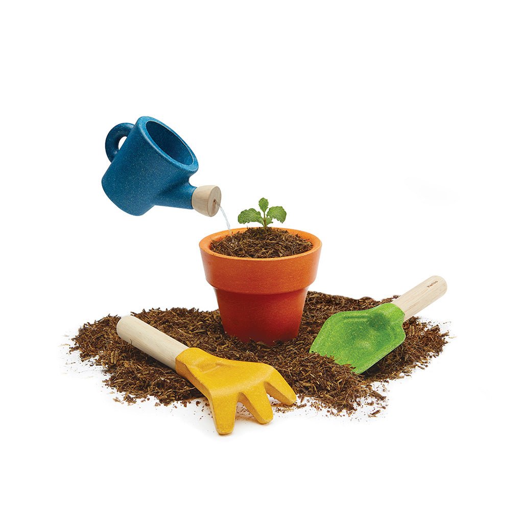 PlanToys Gardening Set - Toby Tiger