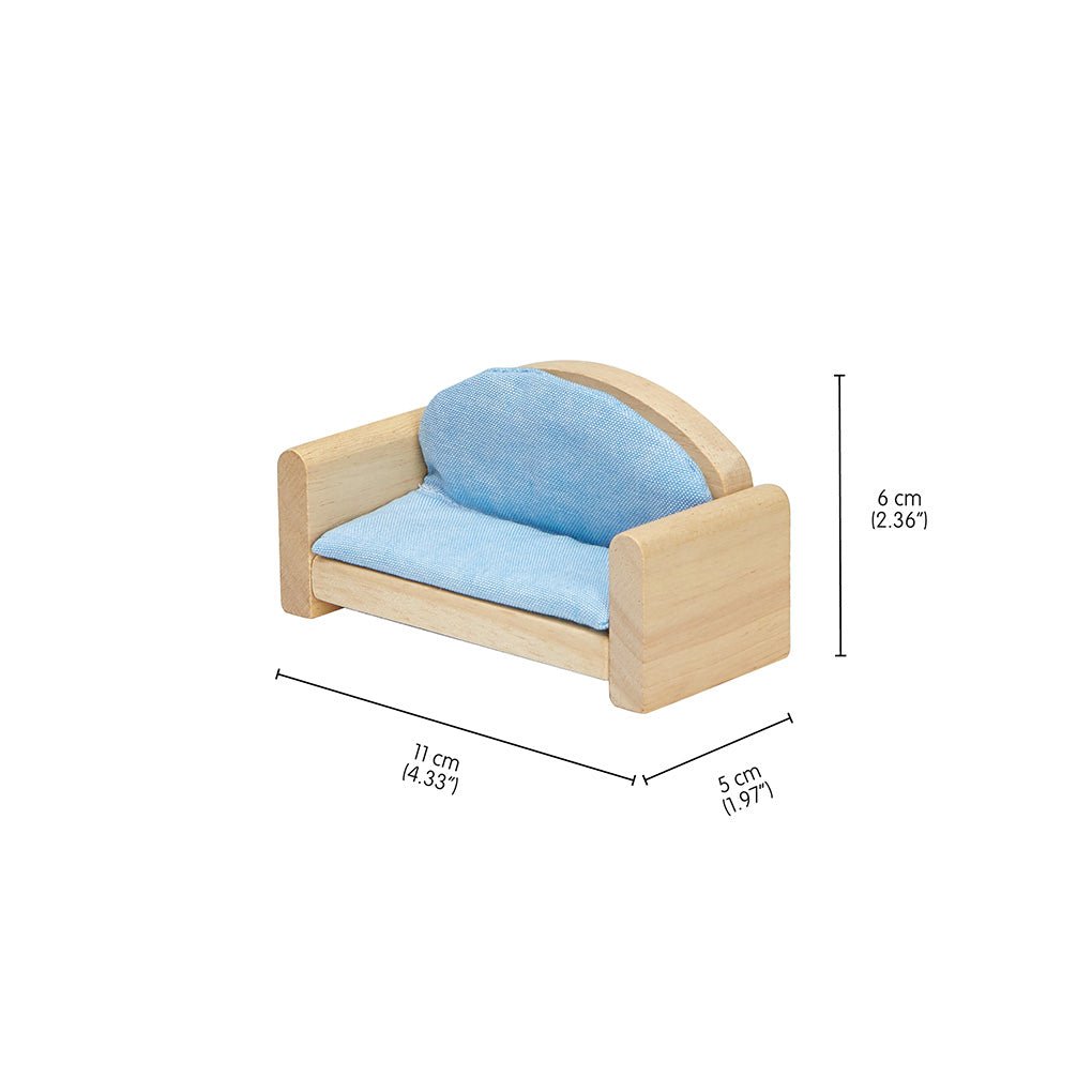 PlanToys Living Room Classic Doll Furniture Set - Toby Tiger