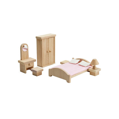 PlanToys Bedroom Classic Doll Furniture Set - Toby Tiger