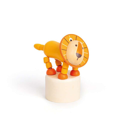 Animal Push Ups - Lion, Zebra, Giraffe (Pk 3) - Toby Tiger