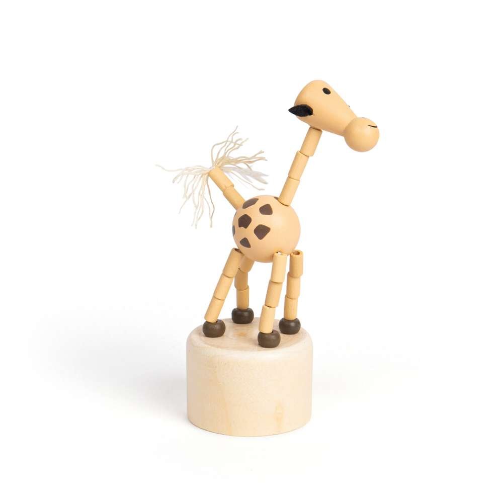 Animal Push Ups - Lion, Zebra, Giraffe (Pk 3) - Toby Tiger