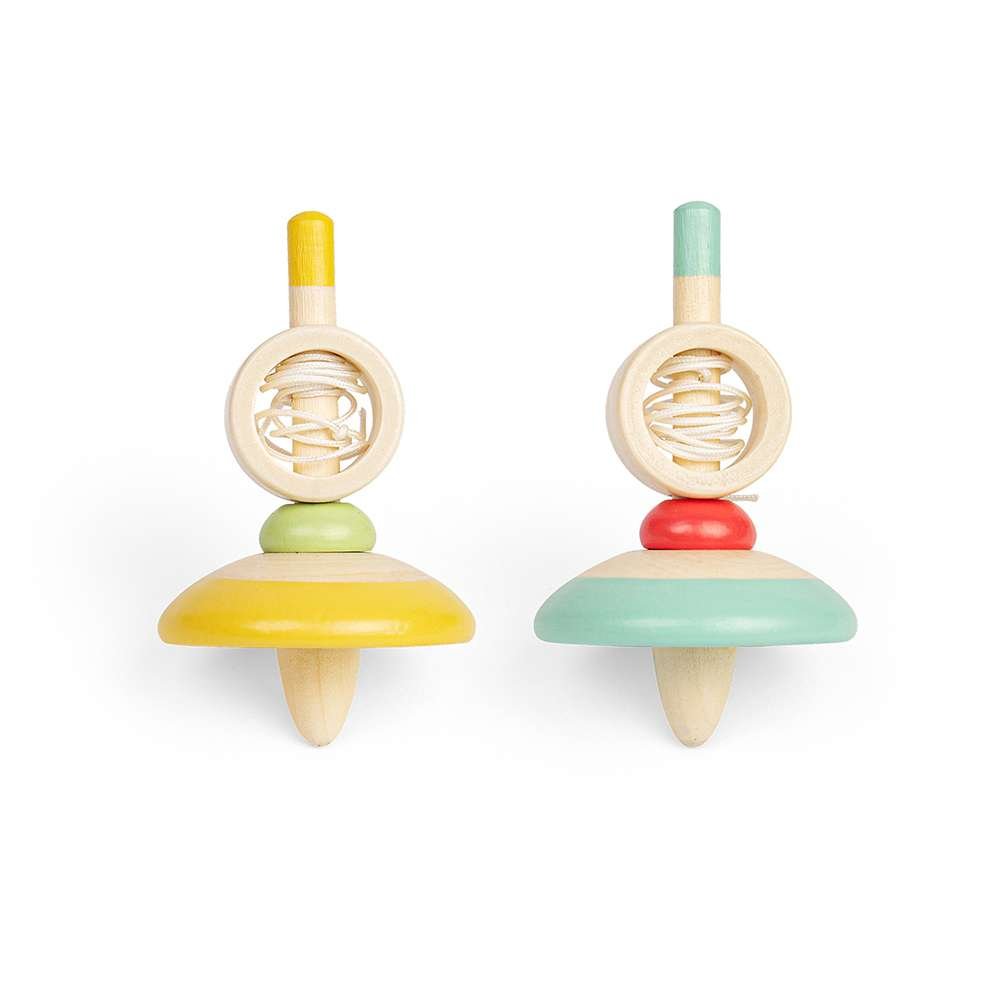 Pull String Top - Light Blue, Yellow - Pk 2 - Toby Tiger