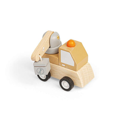 Wind Up Trucks - Crane, Digger (Pk 2) - Toby Tiger