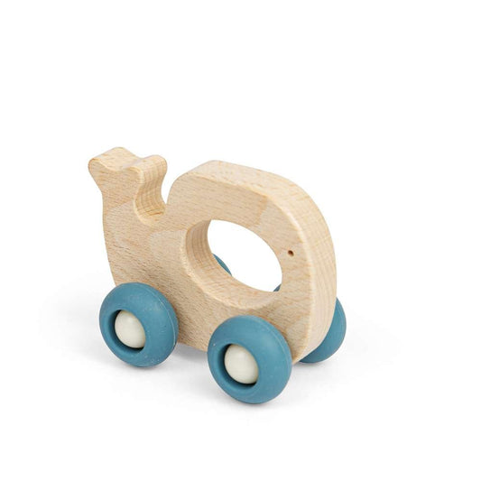 Mini Animal Push Alongs - Whale - Toby Tiger