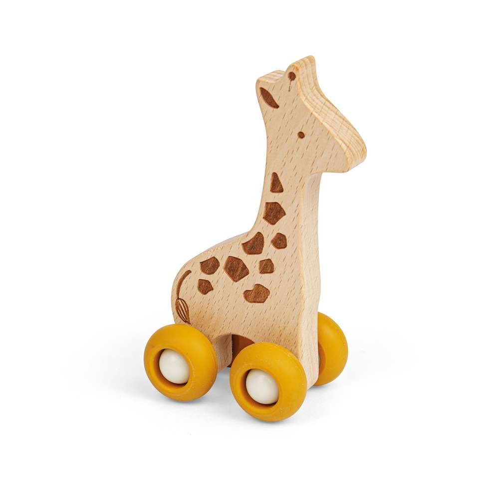 Jungle Animal on Wheels Giraffe - Toby Tiger