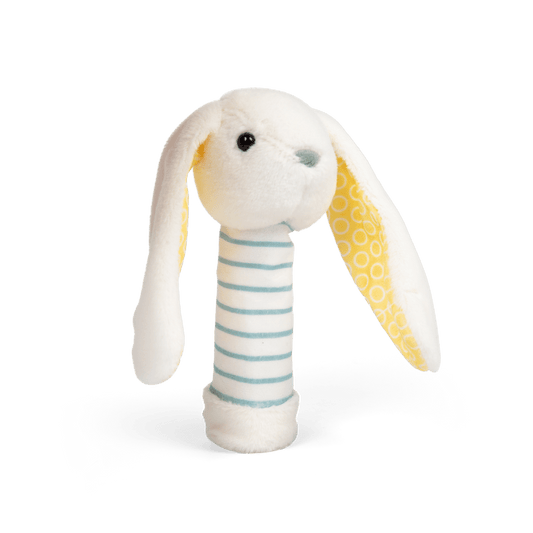 RETAIL Rabbit Plush Rattle - Toby Tiger