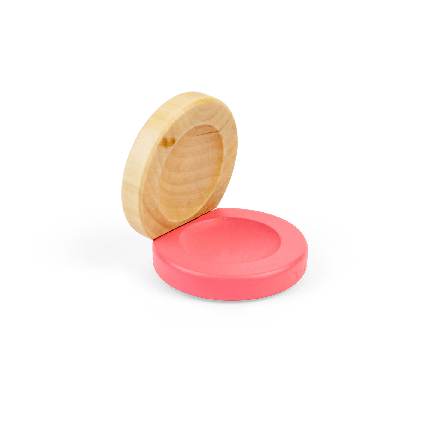 Wooden Castanets (One Pair - Pink) - Toby Tiger