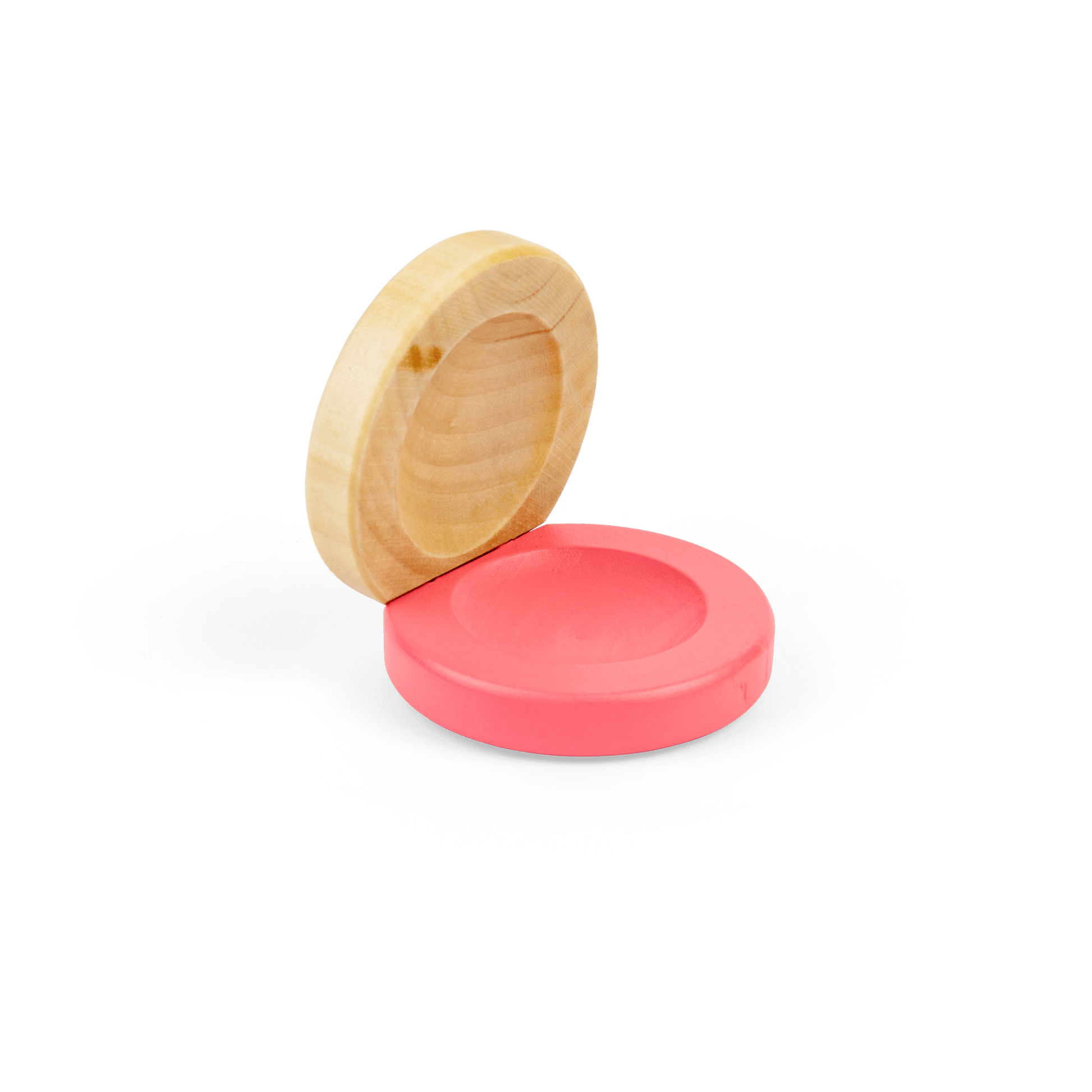 Wooden Castanets (One Pair - Pink) - Toby Tiger