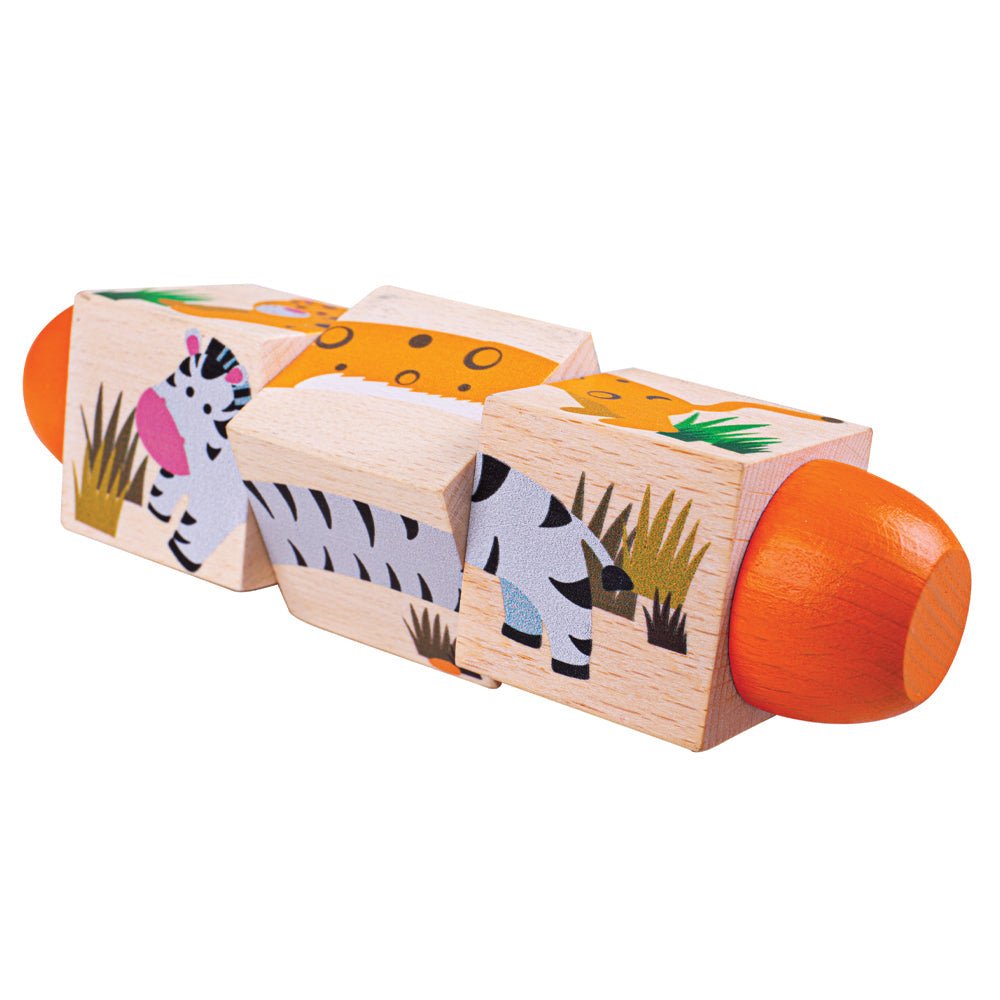 Jungle Twist Blocks - Toby Tiger