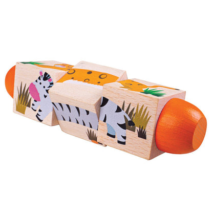 Jungle Twist Blocks - Toby Tiger