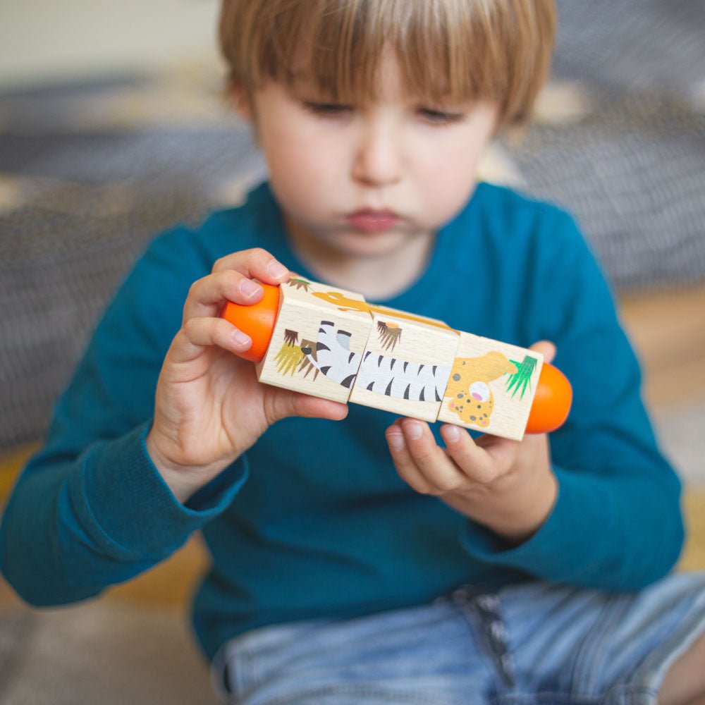 Jungle Twist Blocks - Toby Tiger