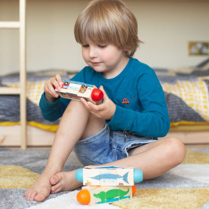 Jungle Twist Blocks - Toby Tiger