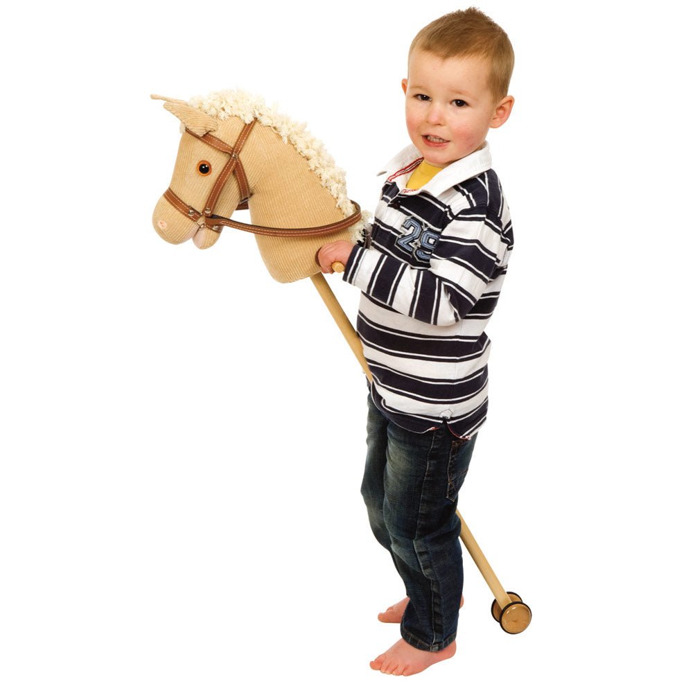 Cord Hobby Horse - Toby Tiger