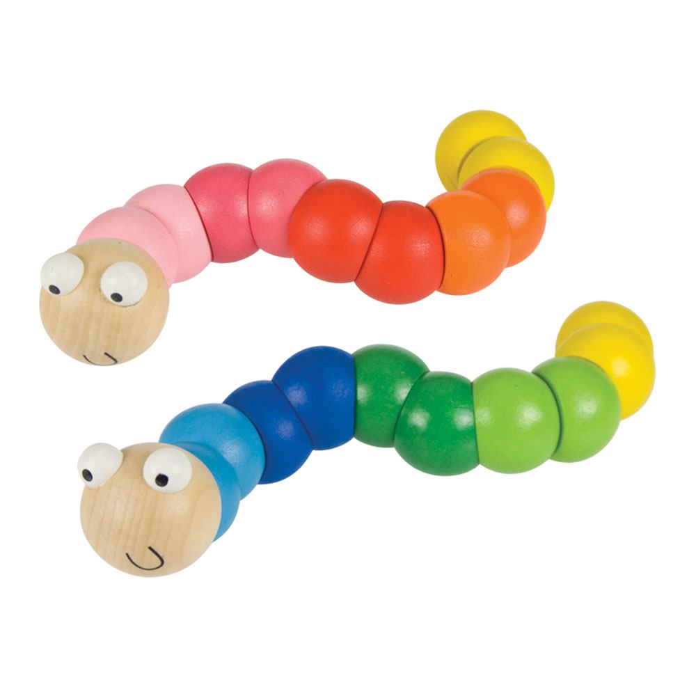 Wiggly Worm (Pack of 2) - Toby Tiger