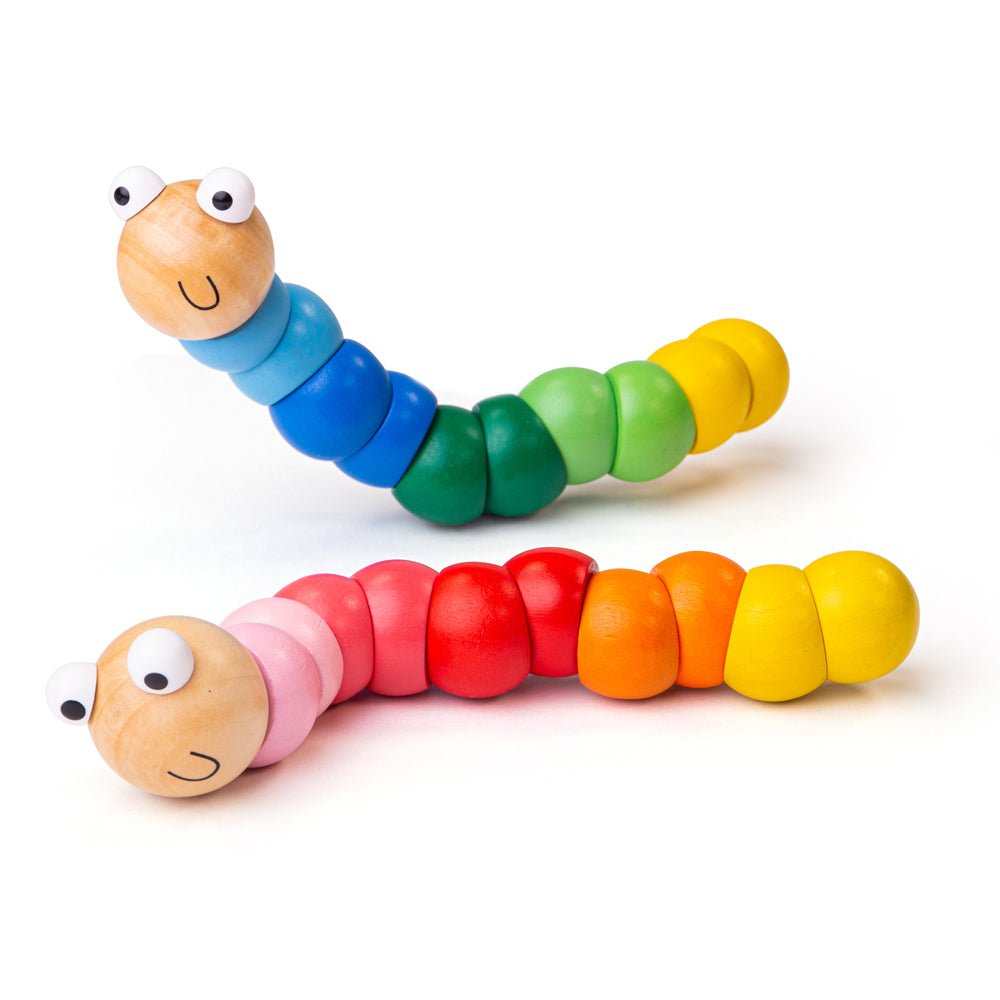 Wiggly Worm (Pack of 2) - Toby Tiger