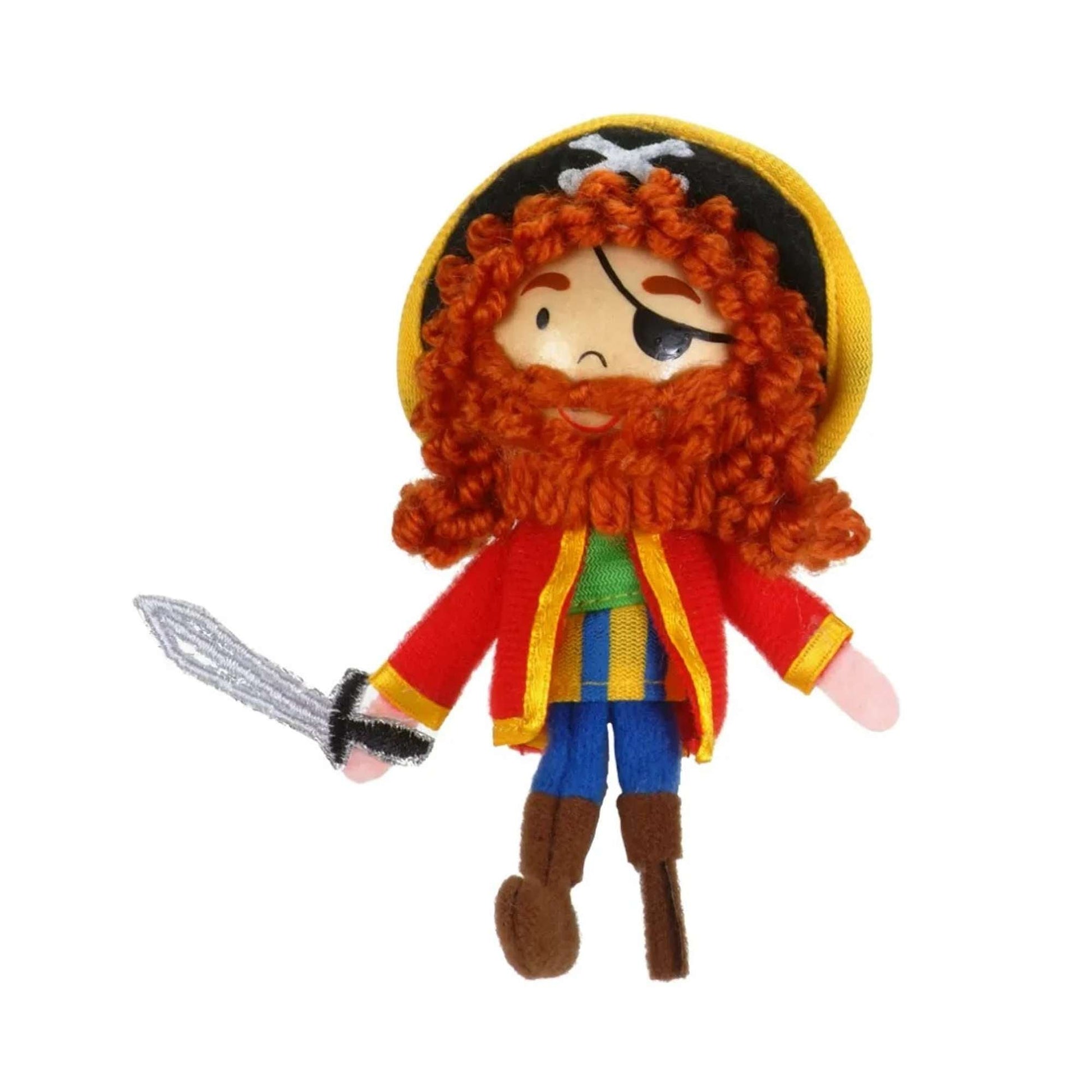 Long John Silver Finger Puppet - Toby Tiger