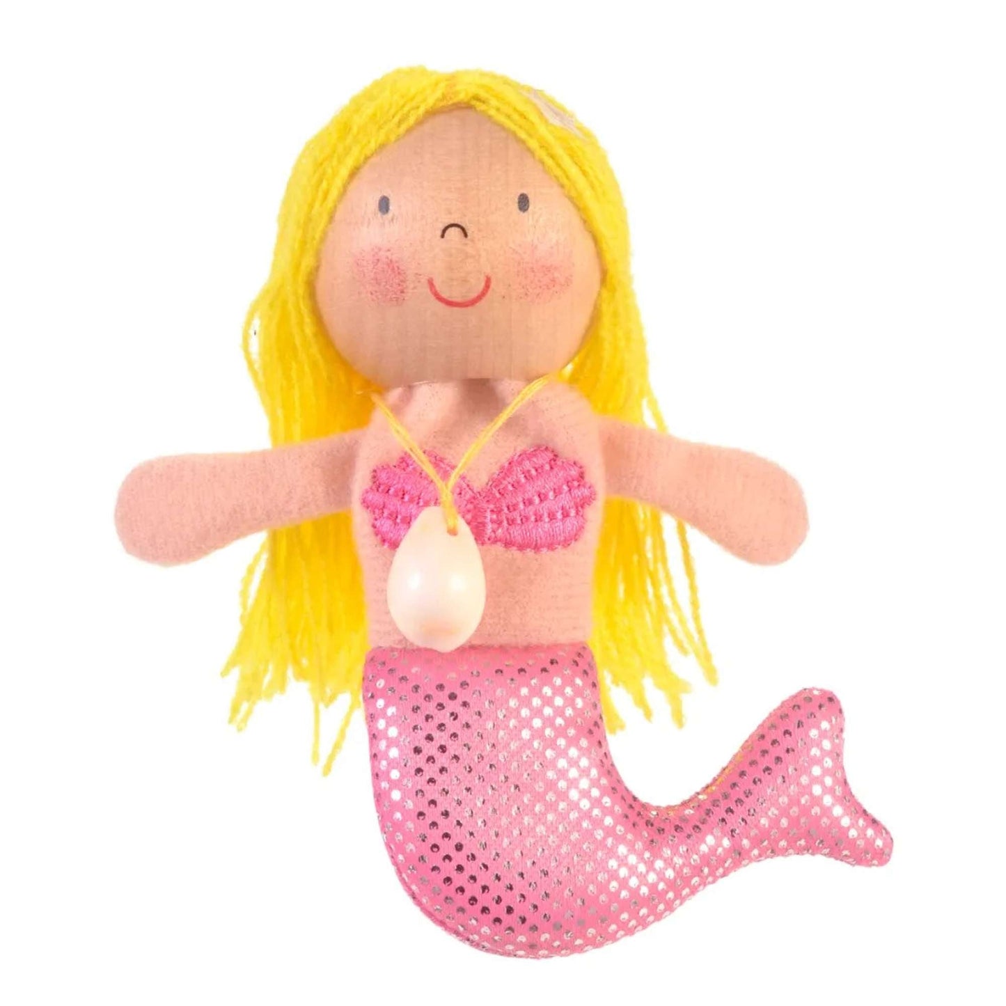 Mermaid Finger Puppet - Toby Tiger