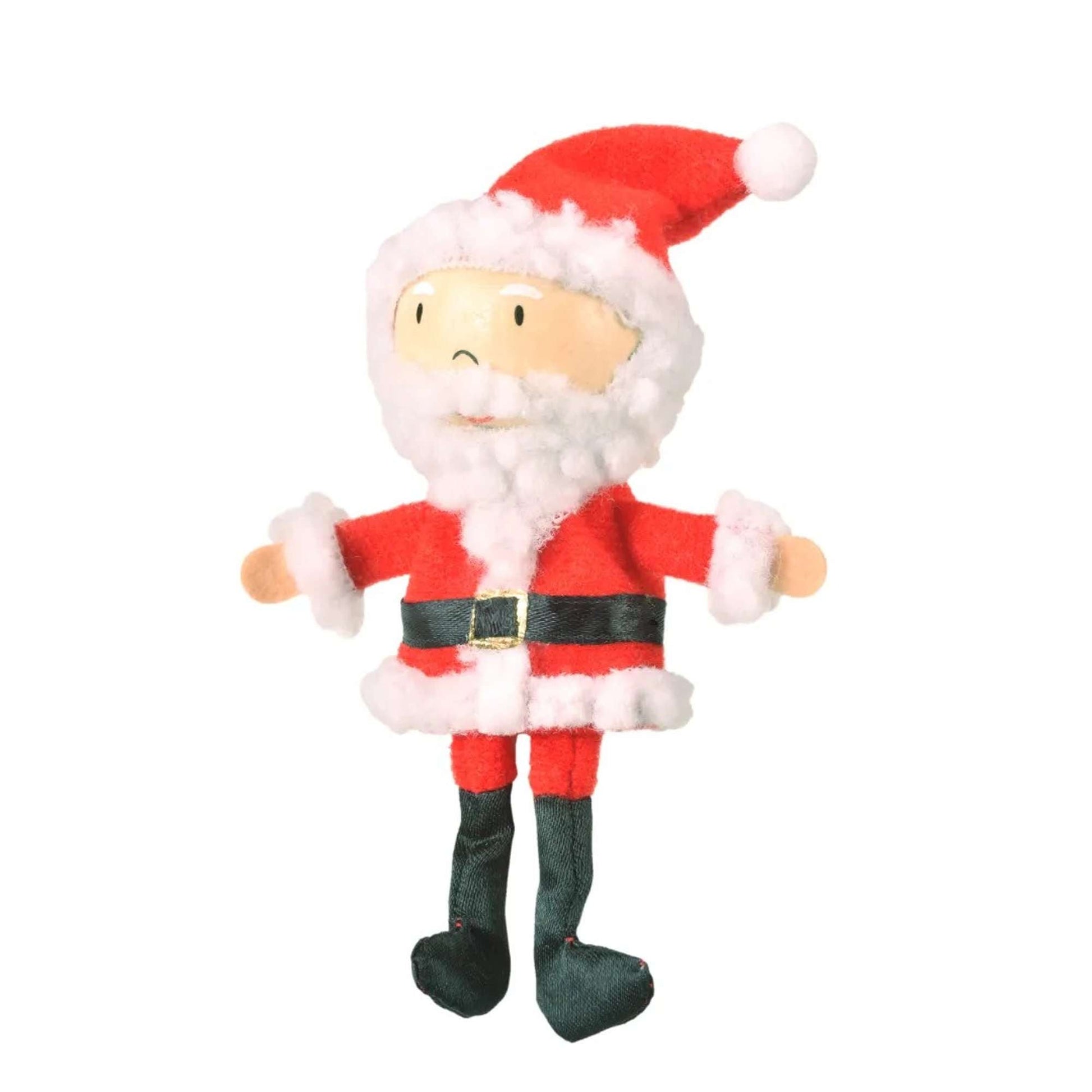Santa Finger Puppet - Toby Tiger