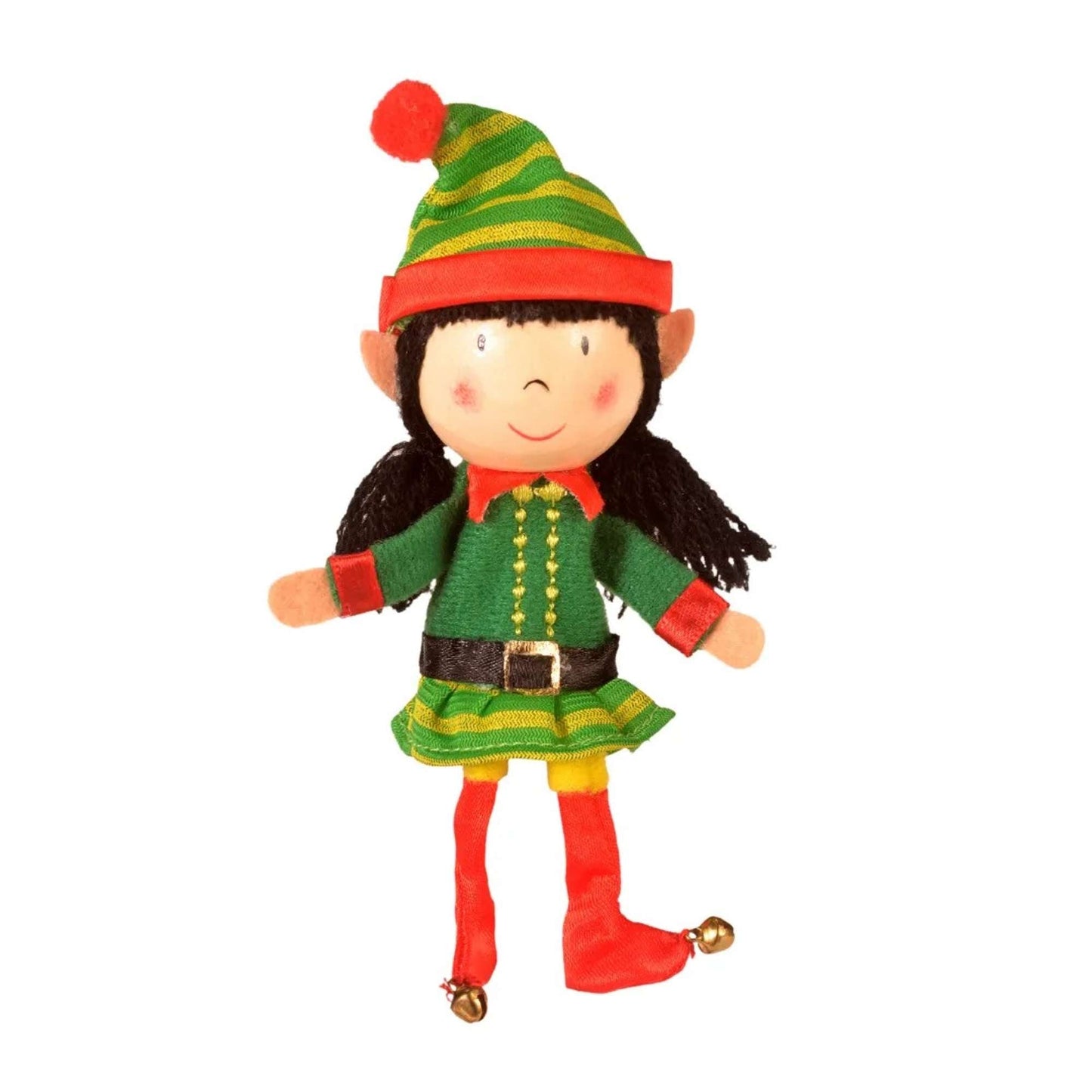 Girl Elf Finger Puppet - Toby Tiger