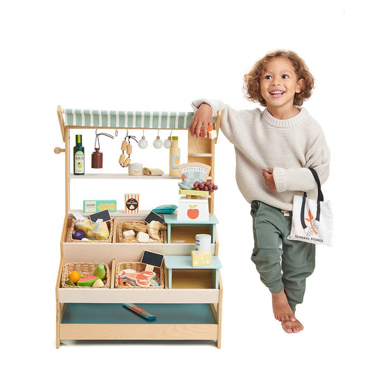 Market Day Bundle (General Stores, Scales, Grocery Set, 4 x Food Crates) - Toby Tiger