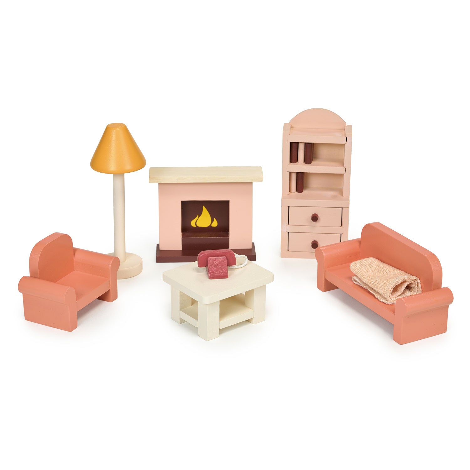 Mentari Dolls House Furniture Bundle Set of 6 - Toby Tiger
