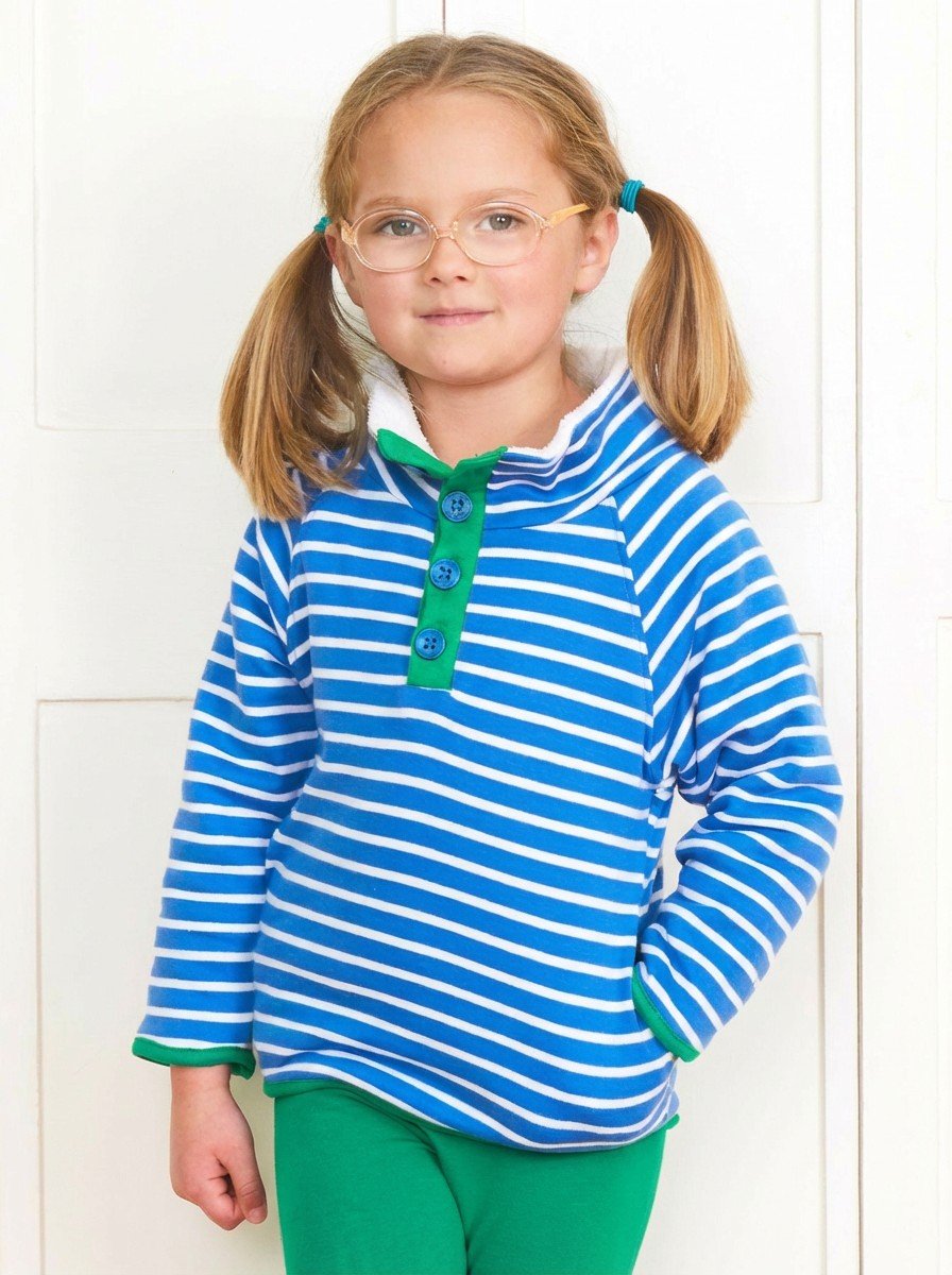 Organic Breton Cosy Fleece Sweatshirt