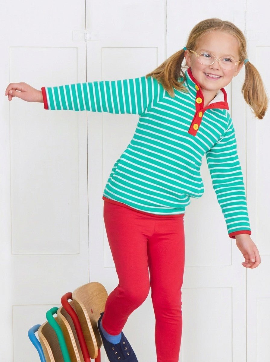 Organic Breton Cosy Fleece Sweatshirt