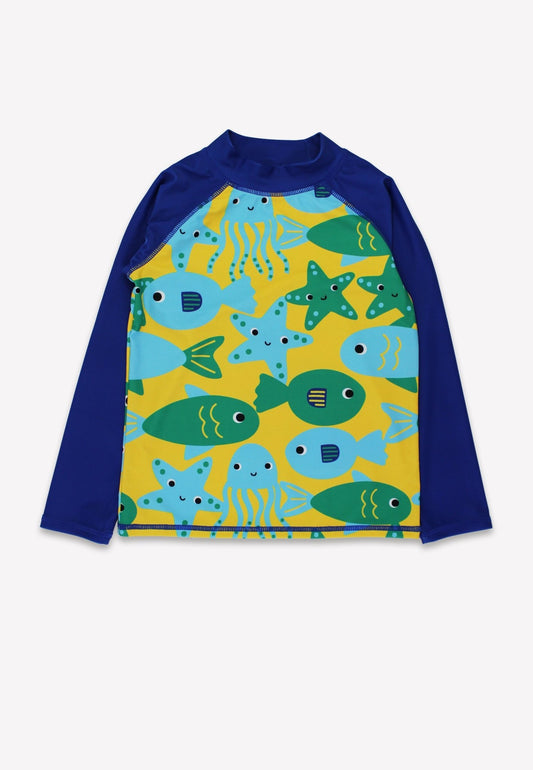 Under The Sea Print Rash Vest - Toby Tiger