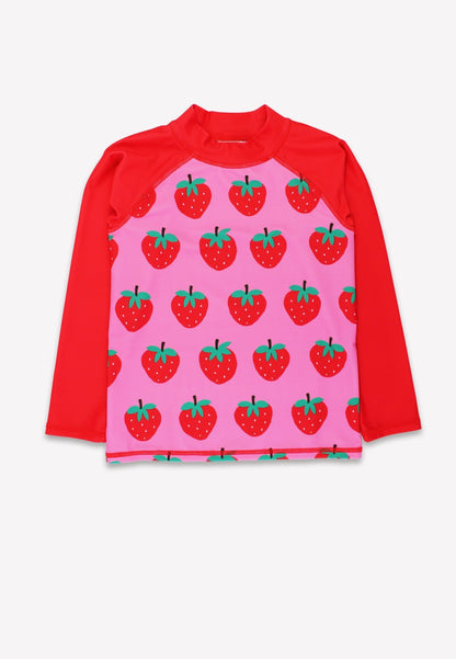 Strawberry Print Rash Vest - Toby Tiger