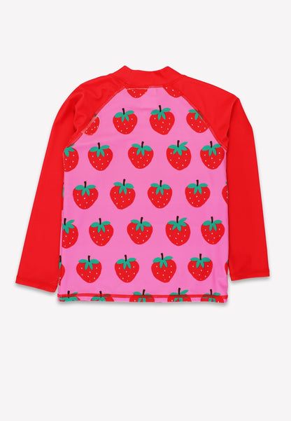 Strawberry Print Rash Vest - Toby Tiger