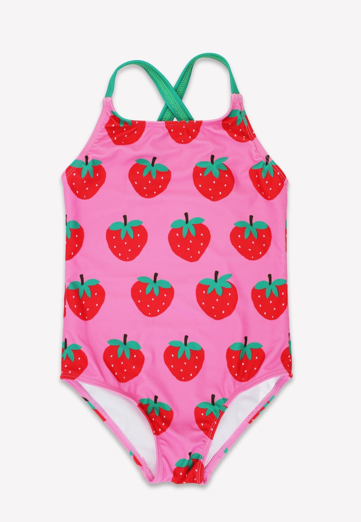 Strawberry Print Swimsuit - Toby Tiger