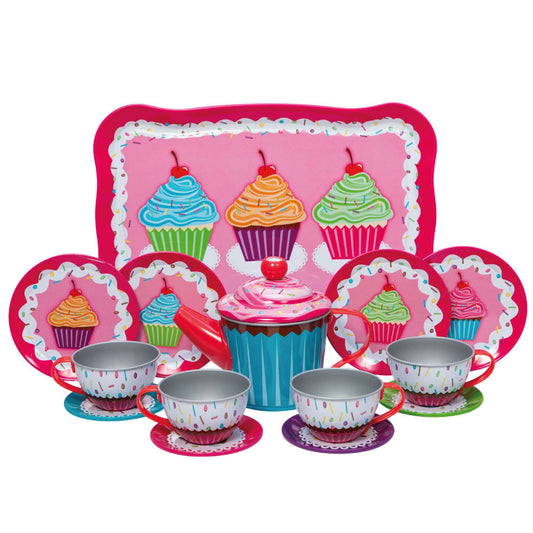 Cupcake Tin Tea Set - Toby Tiger