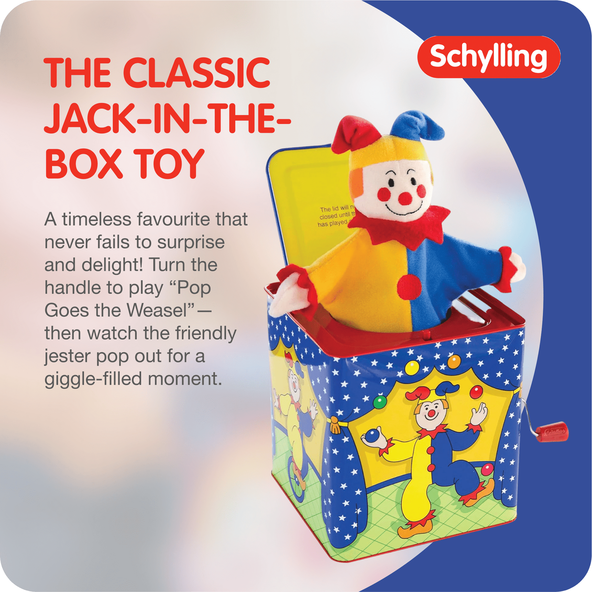 Jester Jack In The Box - Toby Tiger