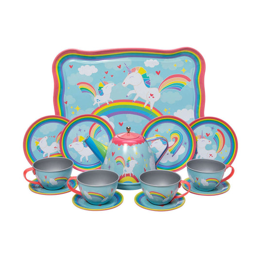 Unicorn Tin Tea Sets - Toby Tiger