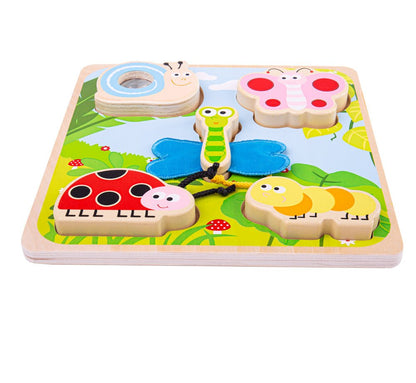 Touch and Feel Puzzle (Insects) - Toby Tiger