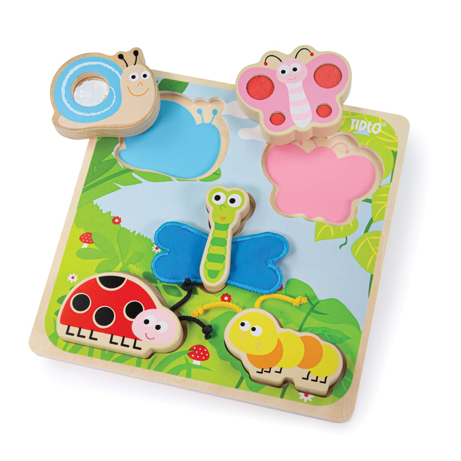 Touch and Feel Puzzle (Insects) - Toby Tiger UK